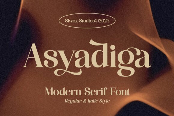 Asyadiga: A Serif Font That Elevates Your Brand’s Visual Identity