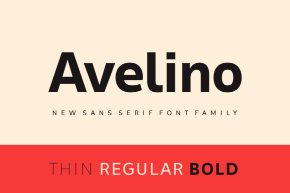 Avelino: A Modern Sans Serif Font for Digital Projects