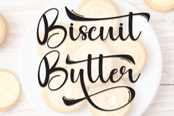 Biscuit Butter: A Modern Script Font for Branding