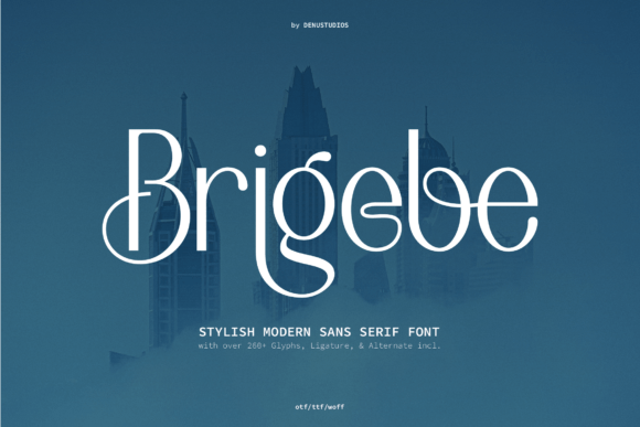 Brigebe: A Modern Sans Serif Font for Clearer Campaigns