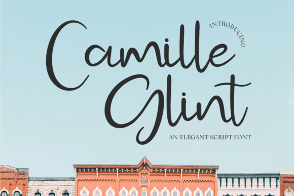 Camille Glint: A Script Font with Modern Elegance