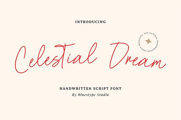 Celestial Dream Font for Elegant Branding Projects
