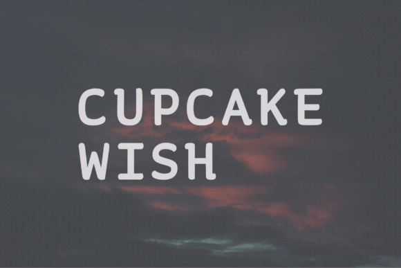 Cupcake Wish: A Modern Sans Serif Font for Web Design