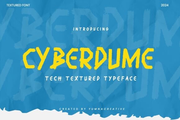 Cyberdume: A Futuristic Font for Modern Editorial Design