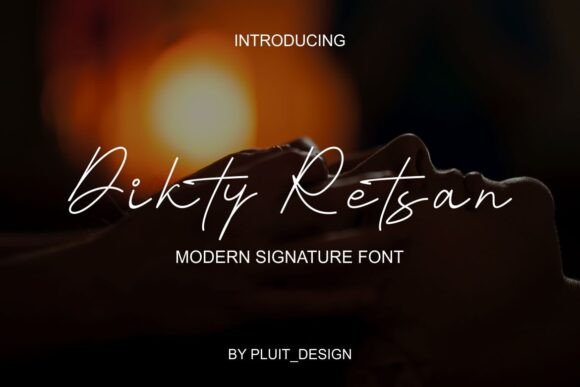 Dikty Retsan: A Modern Font for Digital Branding