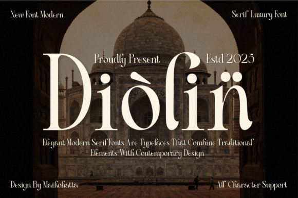 Diolin: A Serif Font with a Timeless Touch