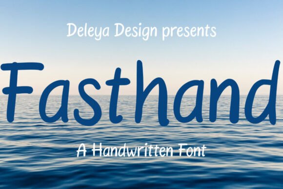 Fasthand: A Script Font for Modern Branding and Creative Projects
