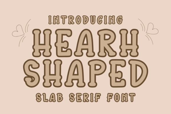 Hearh Shaped: A Modern Sans Serif Font for Branding
