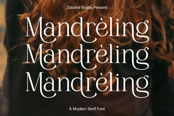 How Mandreling Elevates Your Brand with Modern Serif Style
