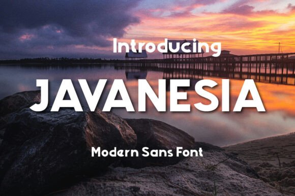 Javanesia Font for Handmade Creations