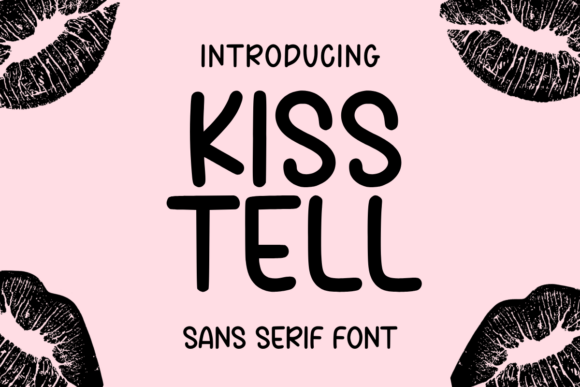 Kiss Tell Font for Modern Branding and Marketing