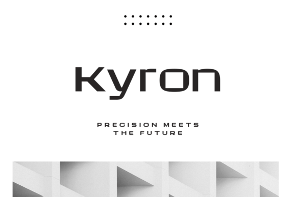 Kyron: A Modern Sans Serif for Clean, Professional Design