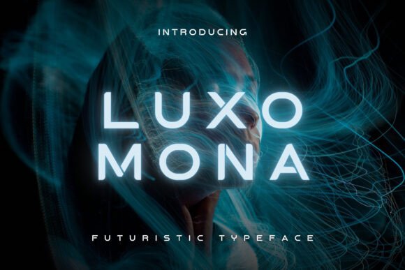 Luxomona – A Modern Sans Serif Font for Craft Creators