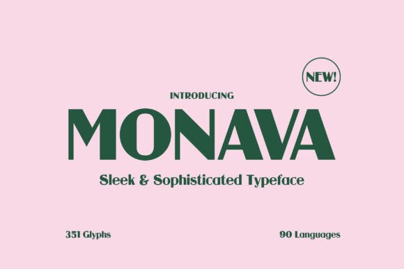 Monava: A Timeless Sans Serif for Modern Editorial Design