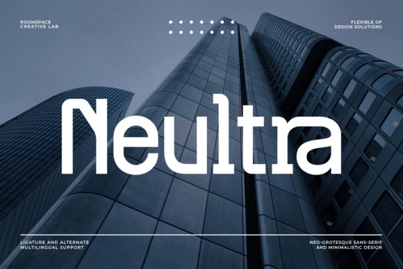 Neultra: A Modern Sans Serif for Bold Branding