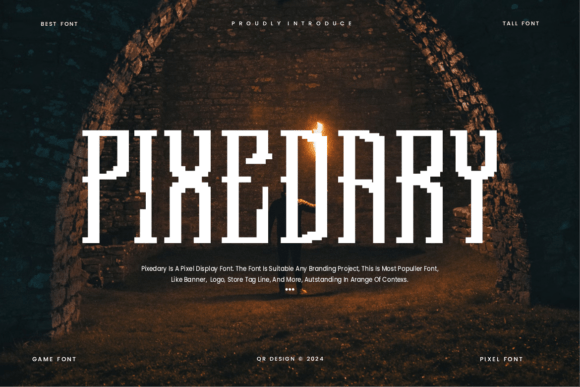 Pixedary: A Magical Font for Branding and Design