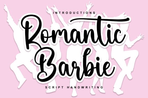 Romantic Barbie Font for Web Design