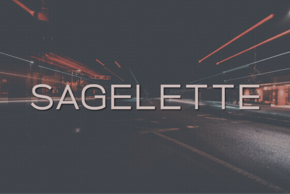 Sagelette: A Versatile Sans Serif for Modern Design