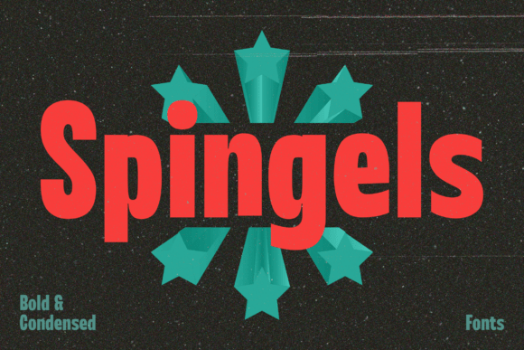 Spingels: A Bold and Confident Sans Serif Font