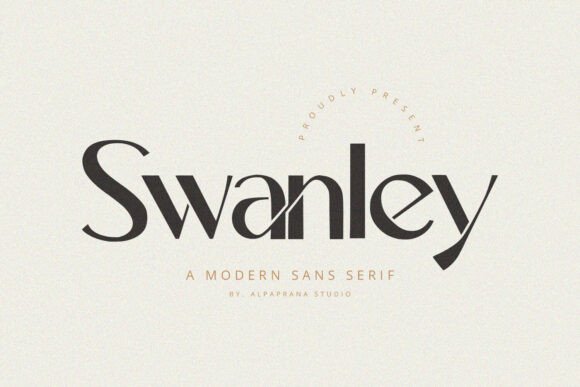 Swanley: A Modern Sans Serif Font for Creative Projects