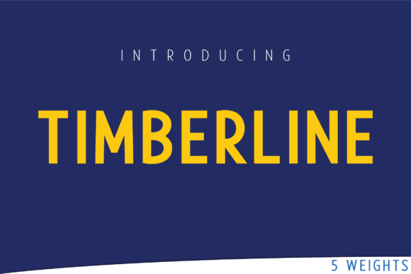 Timberline Font for Modern Web Design
