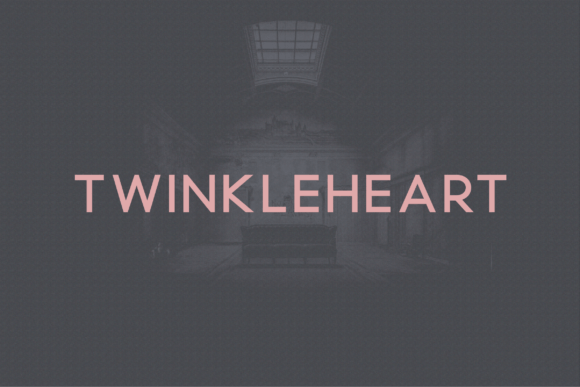 Twinkleheart: A Modern Sans Serif Font for Editorial Elegance