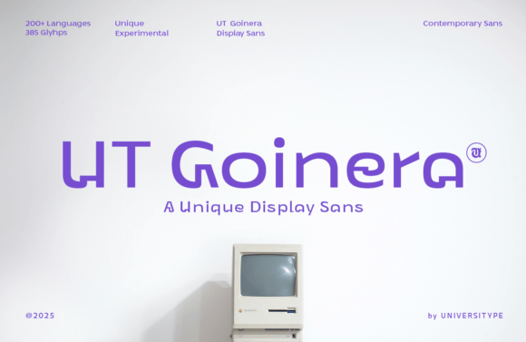 Ut Goinera: A Modern Font for Handmade Creations