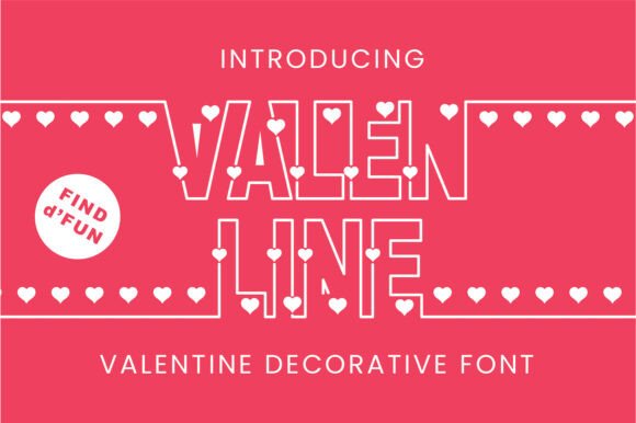 Valenline Font for a Modern Editorial Design